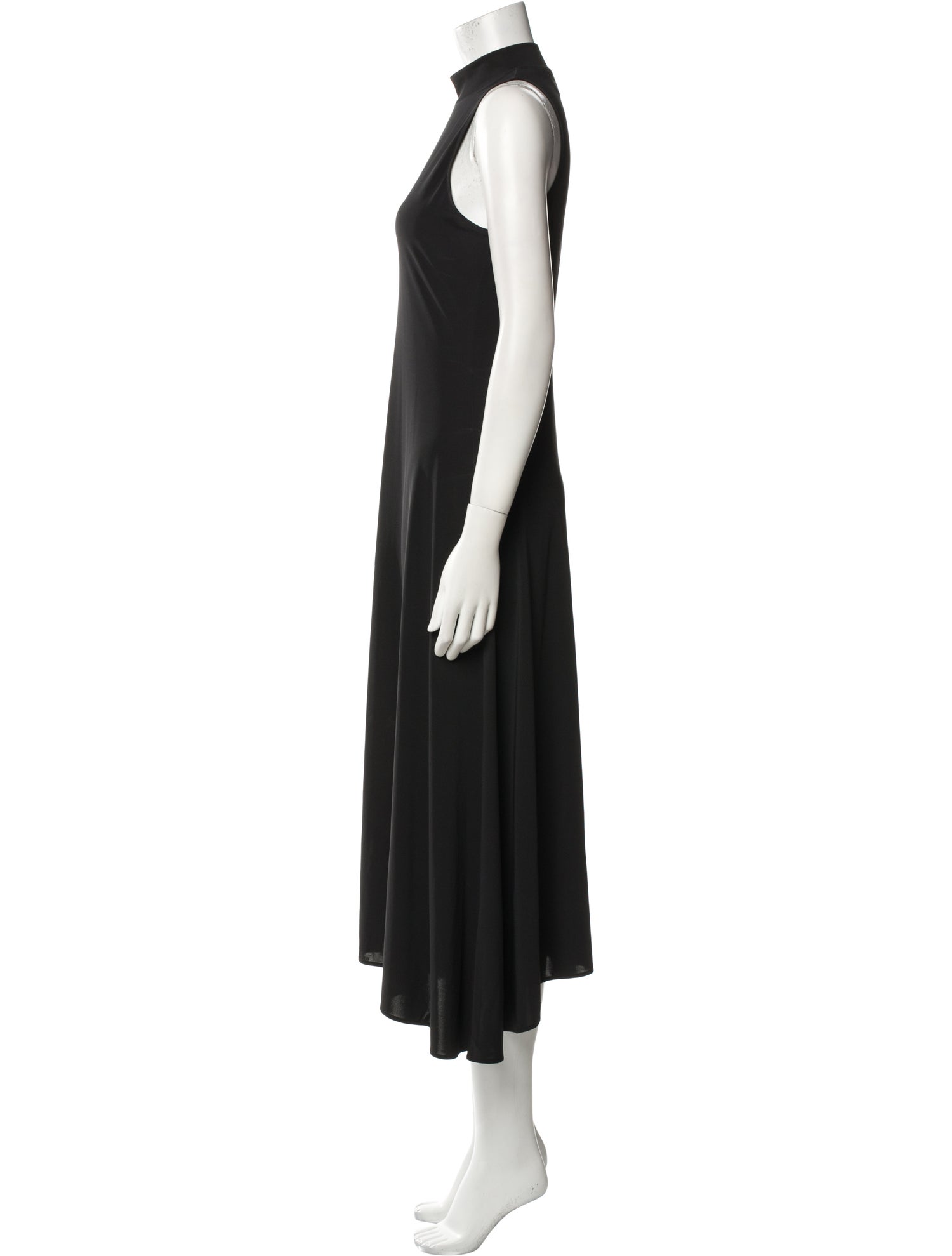 Theory Mock Neck Long Dress