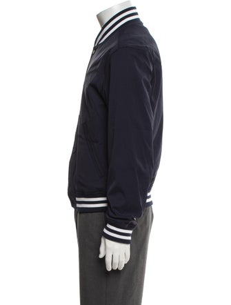 Theory Striped Varsity Jacket