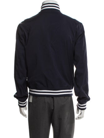 Theory Striped Varsity Jacket