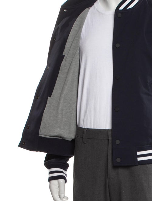 Theory Striped Varsity Jacket