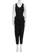 Theory Silk Scoop Neck Jumpsuit
