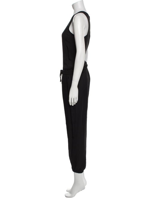 Theory Silk Scoop Neck Jumpsuit