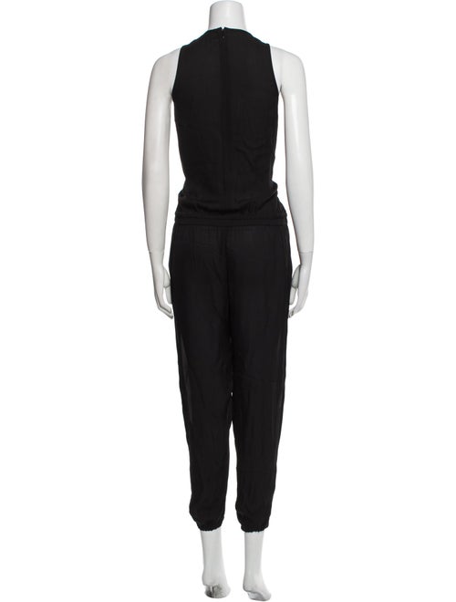Theory Silk Scoop Neck Jumpsuit