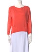 Theory Wool Bateau Neckline Top