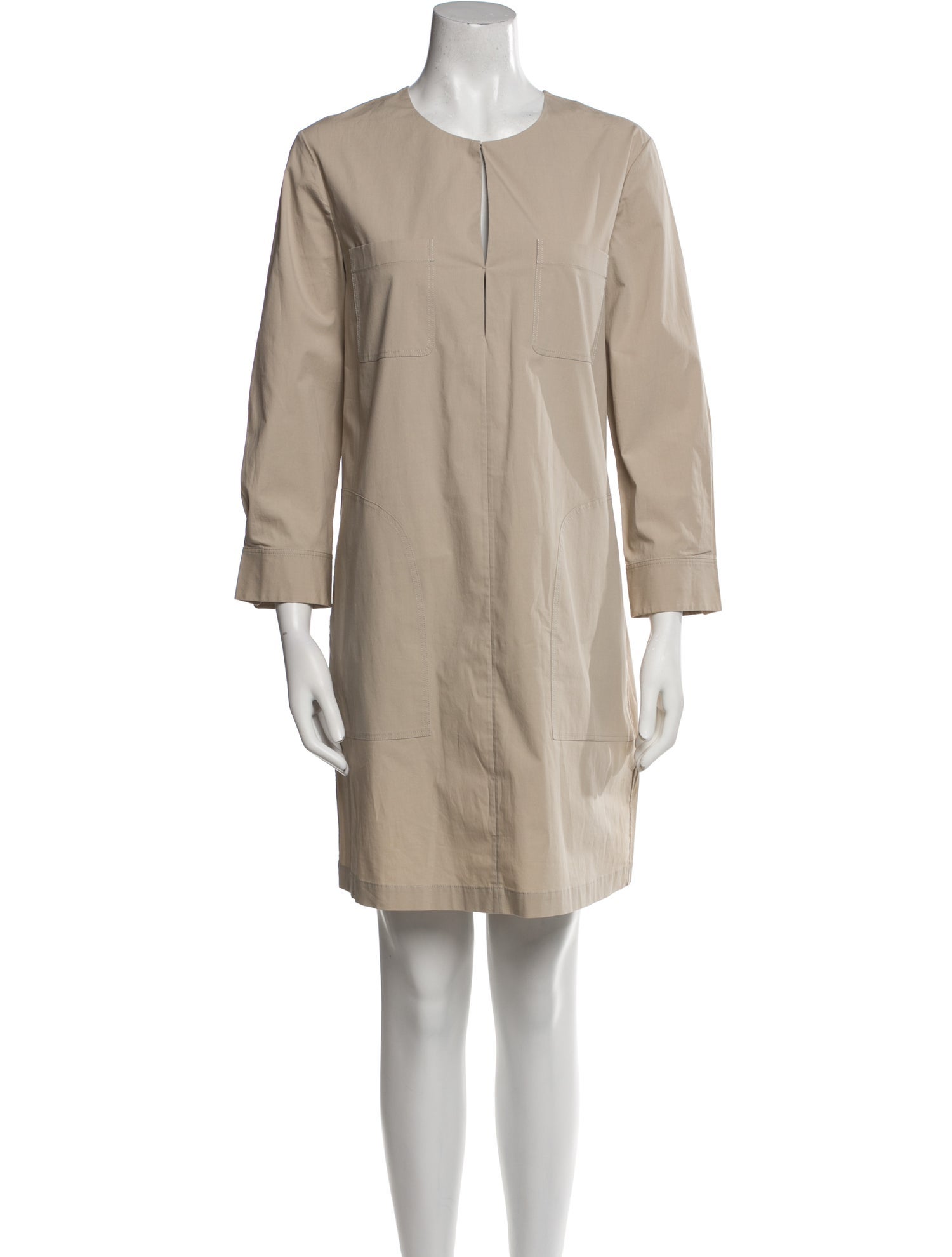 Theory Crew Neck Mini Dress