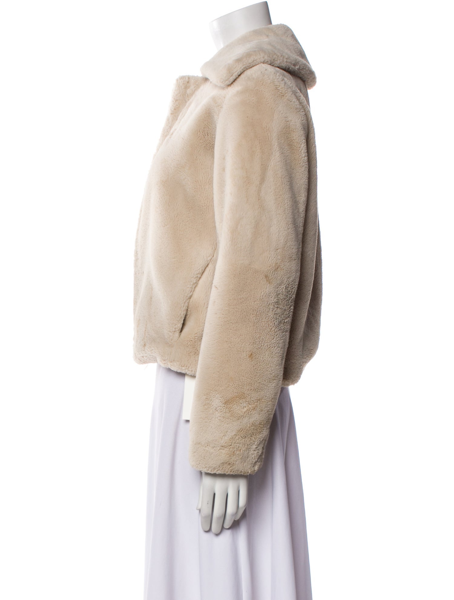 Theory Faux Fur Faux Fur Jacket