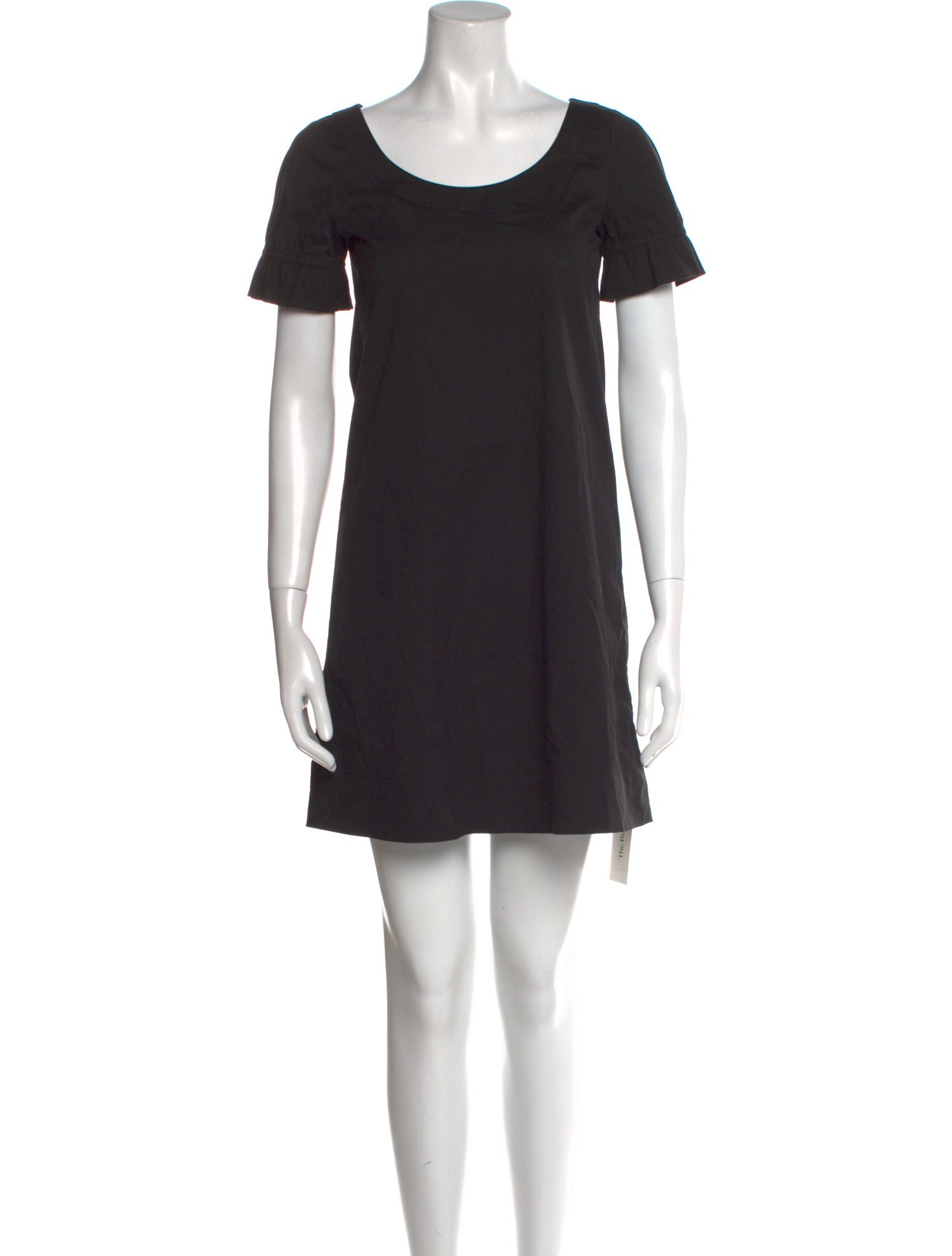 Theory Scoop Neck Mini Dress