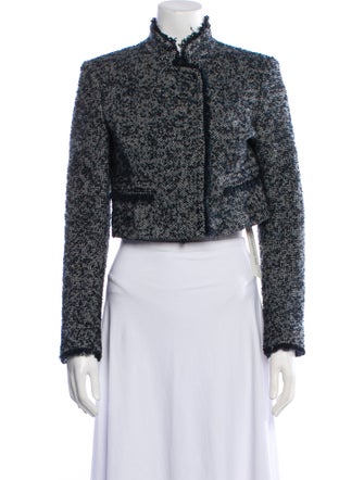 Theory Tweed Pattern Evening Jacket