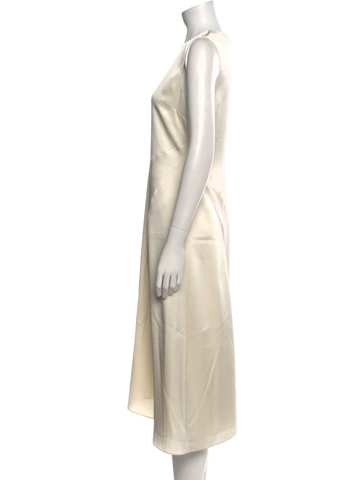 Theory Crew Neck Midi Length Dress