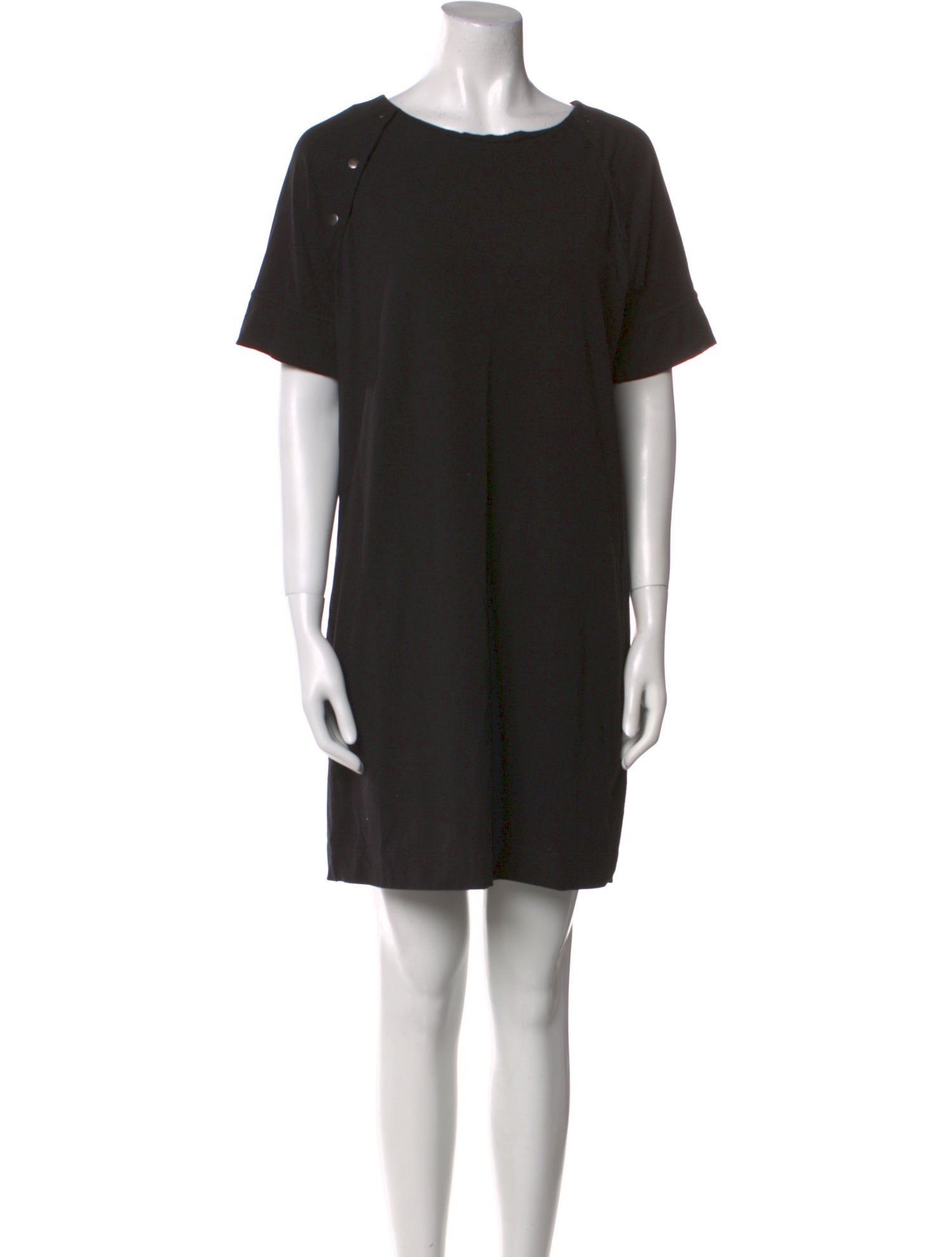 Theory Scoop Neck Mini Dress