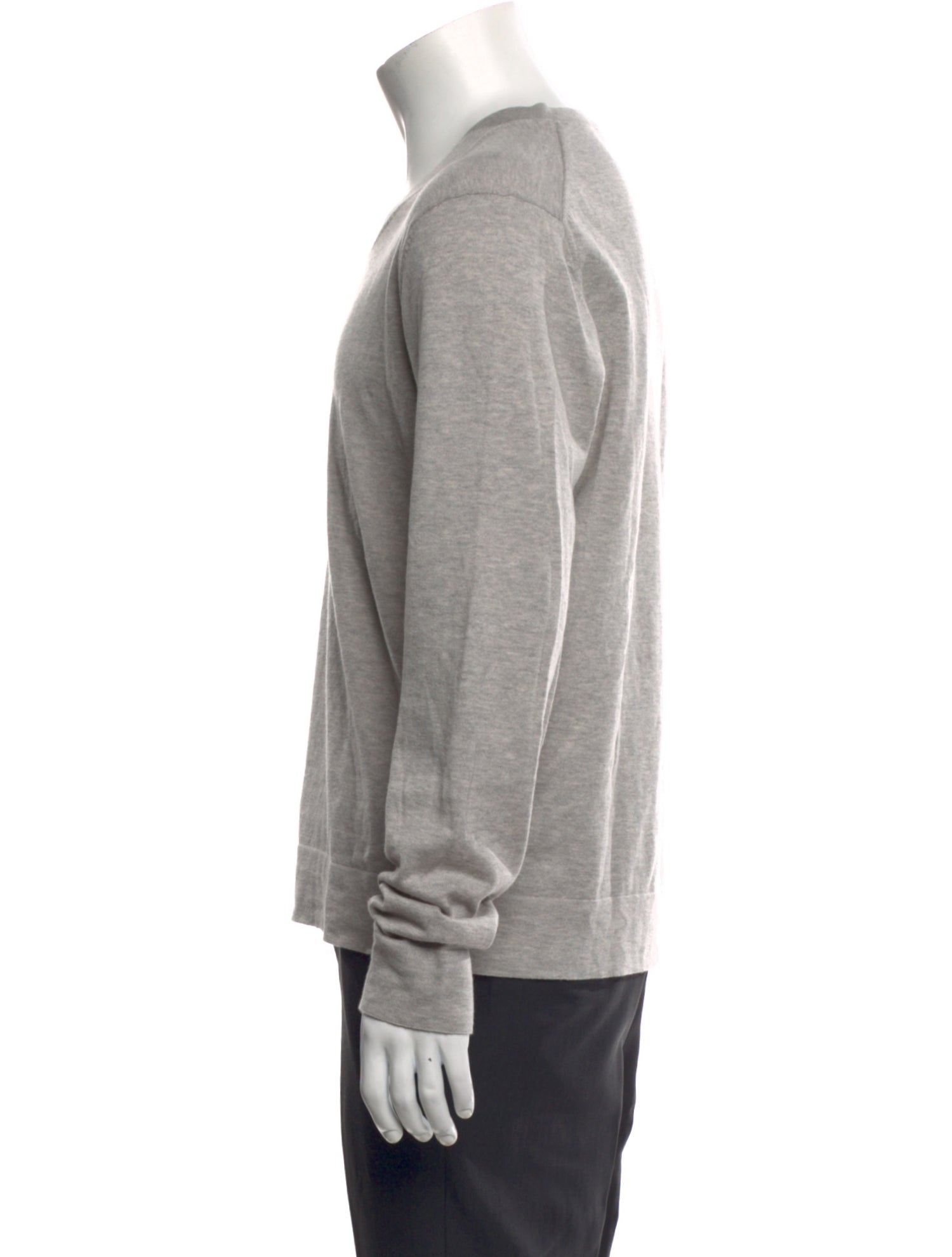 Theory V-Neck Long Sleeve Pullover