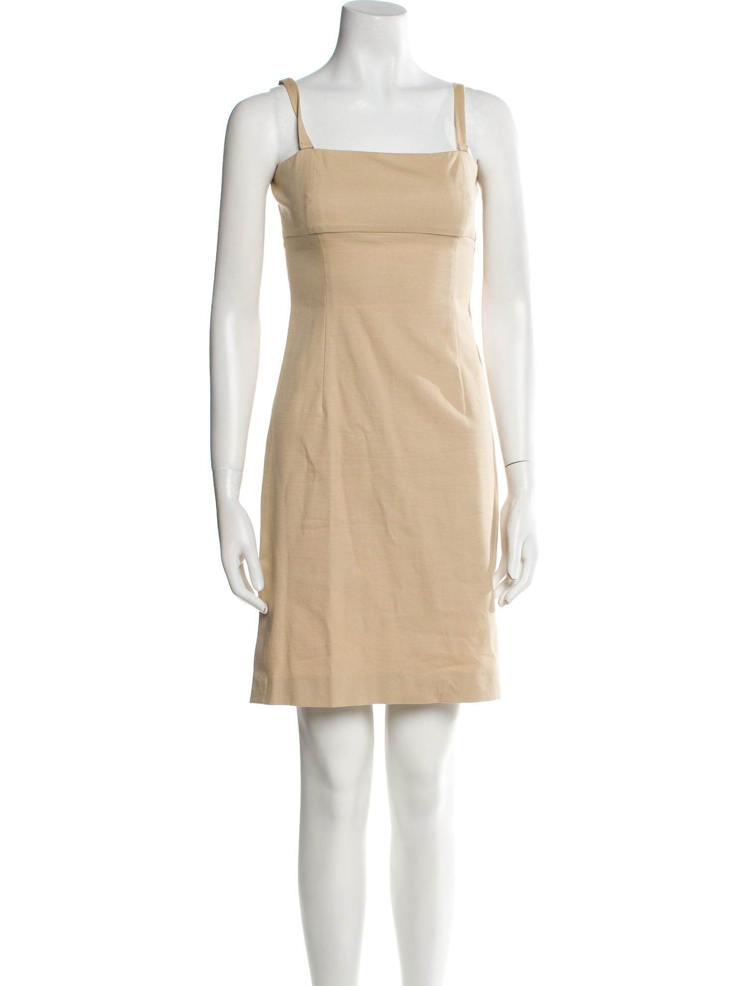 Theory Square Neckline Mini Dress