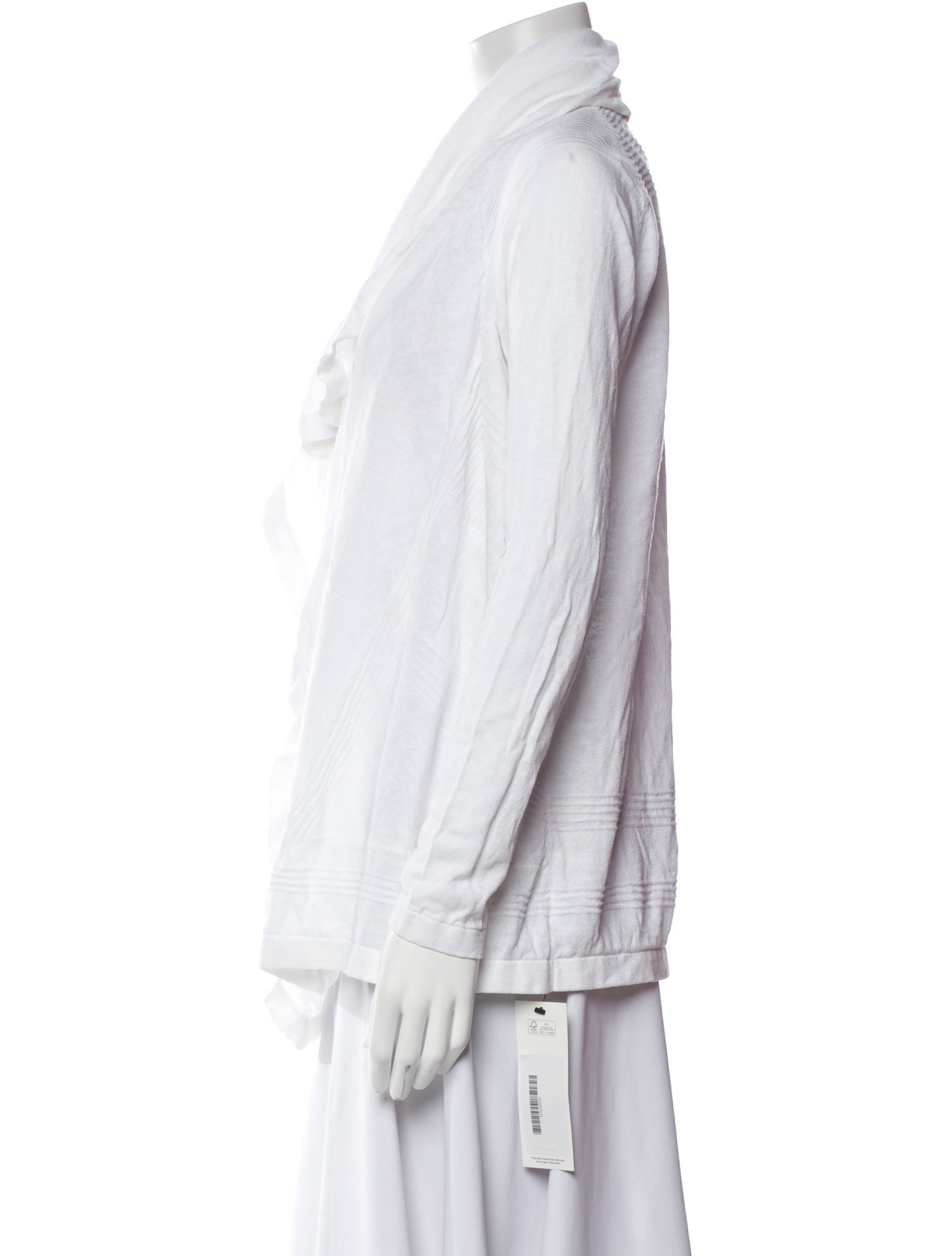 Theory Linen Cowl Neck Sweater