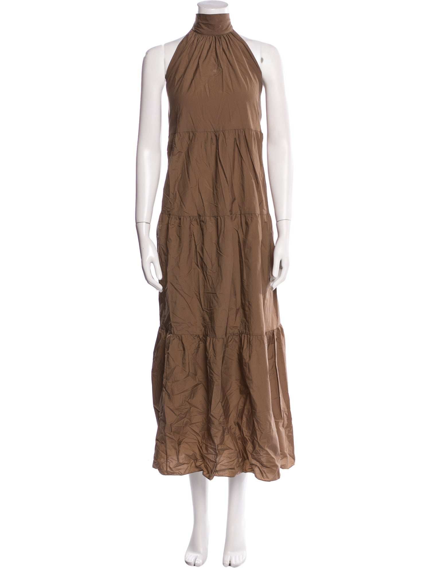 Theory Halterneck Long Dress