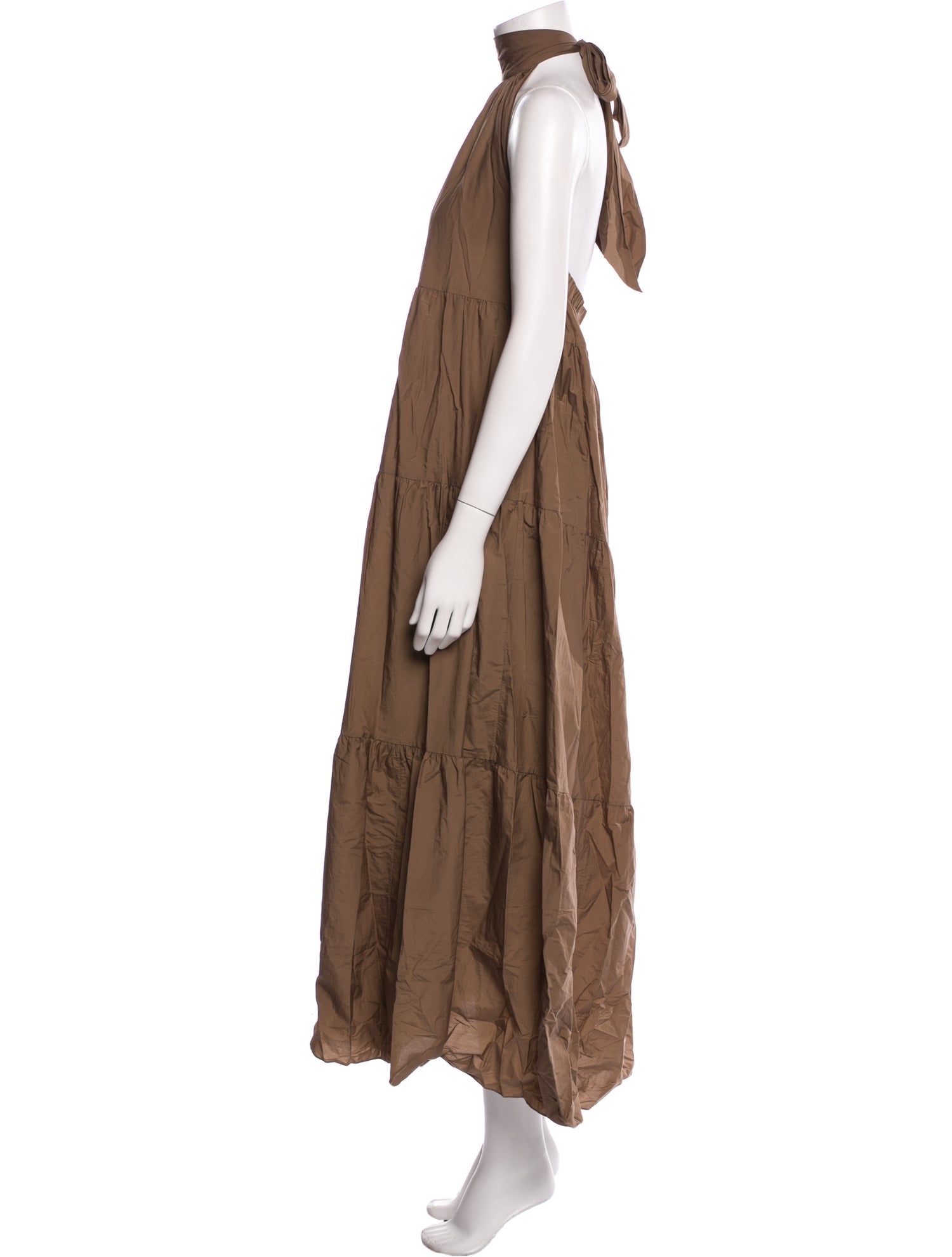 Theory Halterneck Long Dress