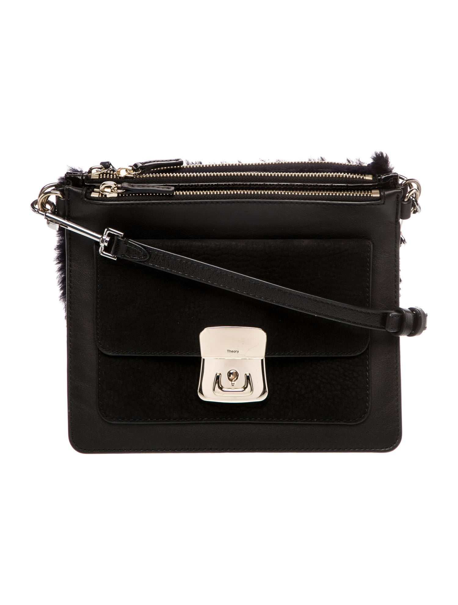 Theory Leather Crossbody Bag