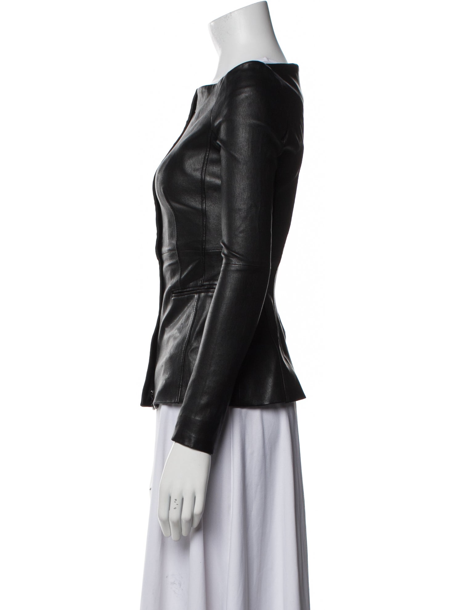 Theory Leather Biker Jacket