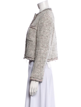 Theory Tweed Pattern Evening Jacket