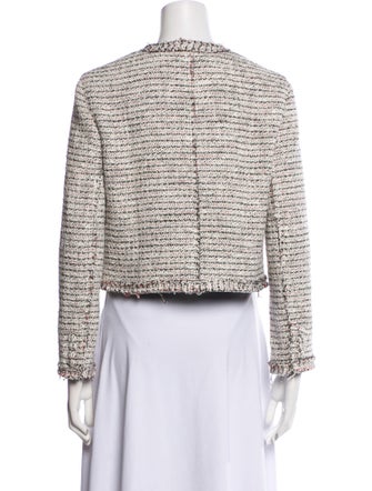 Theory Tweed Pattern Evening Jacket