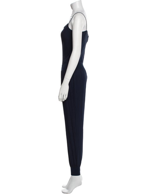 Theory Silk Square Neckline Jumpsuit