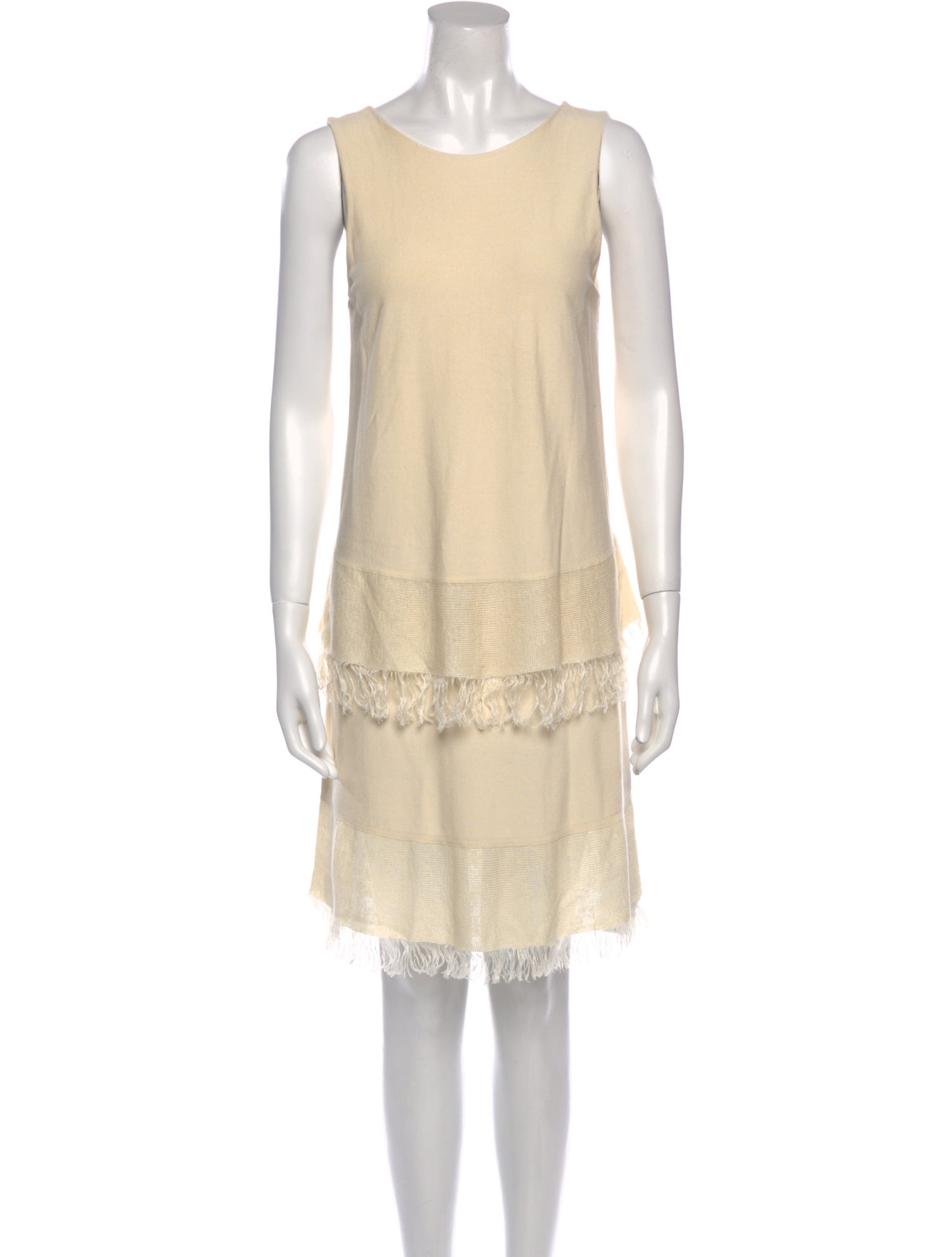 Theory Scoop Neck Mini Dress