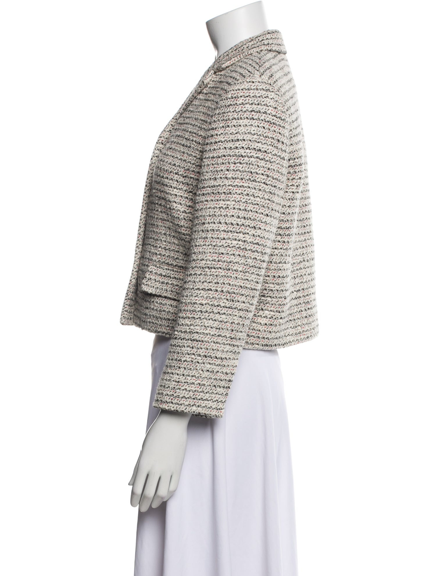 Theory Tweed Pattern Blazer