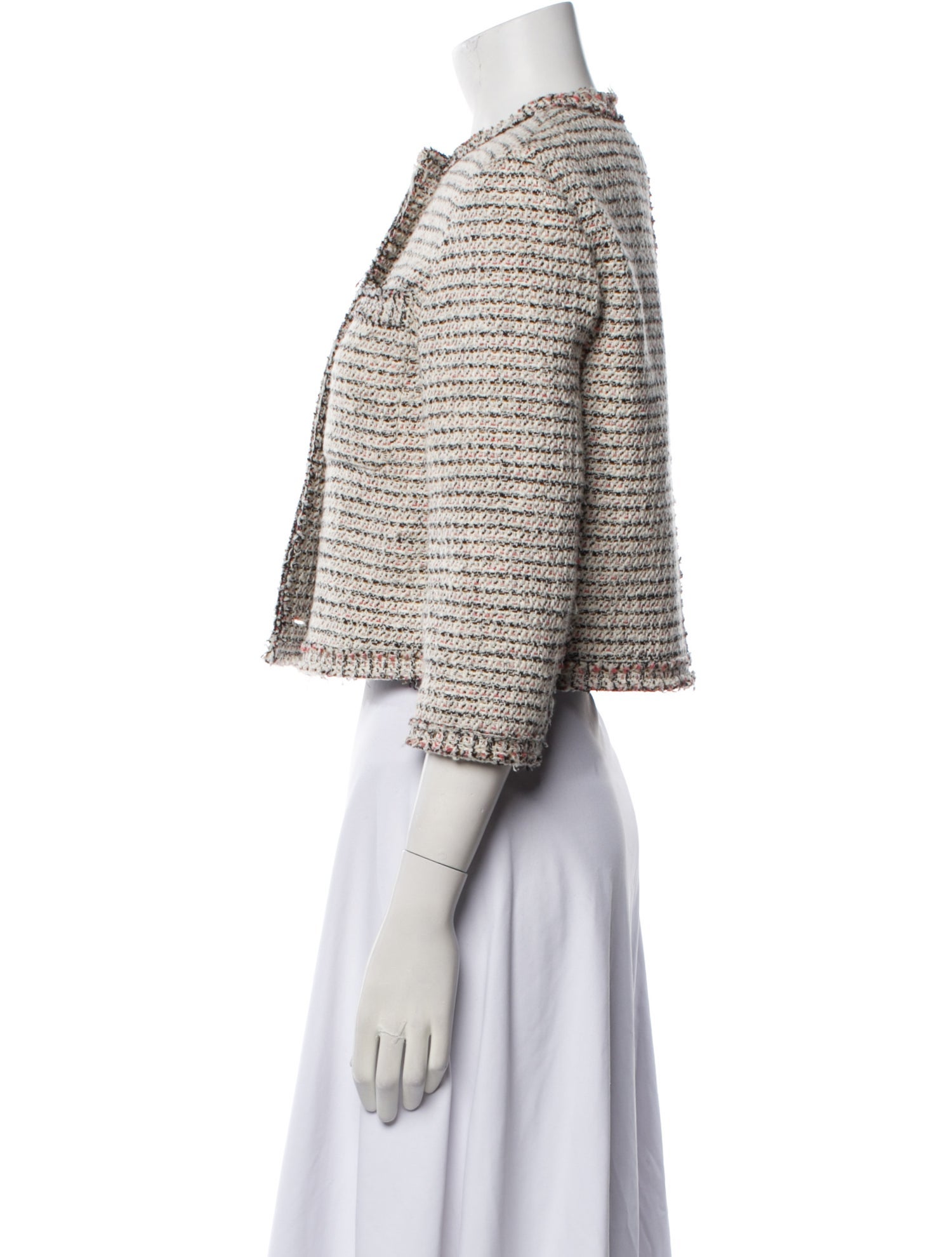 Theory Tweed Pattern Evening Jacket