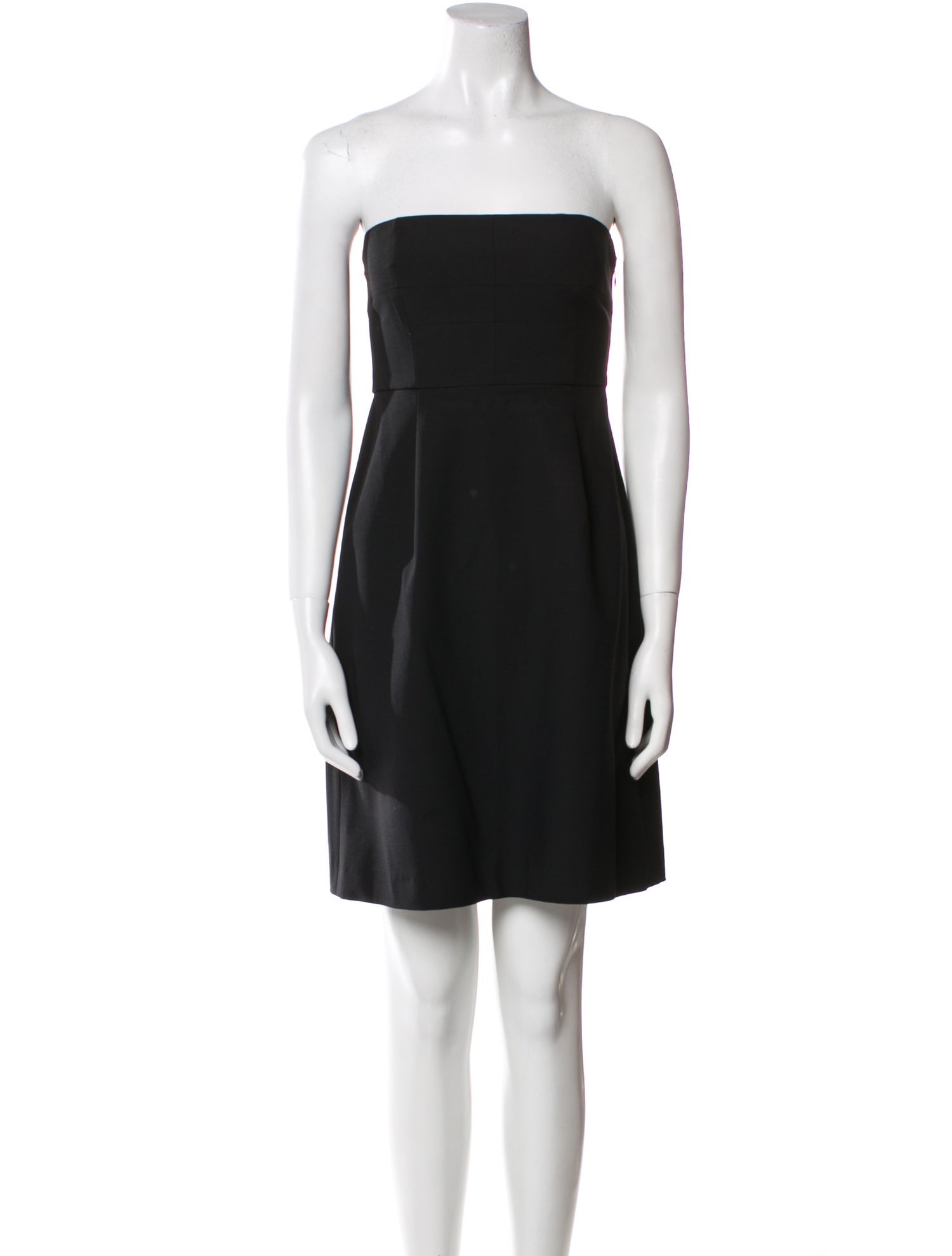 Theory Strapless Mini Dress