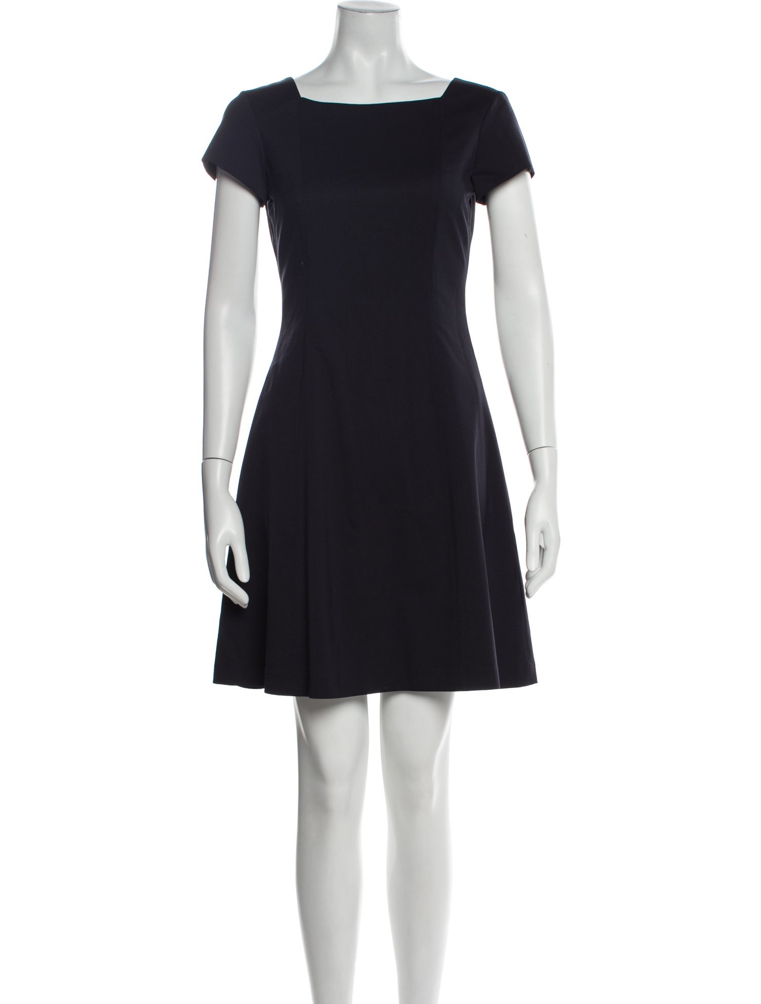 Theory Virgin Wool Mini Dress