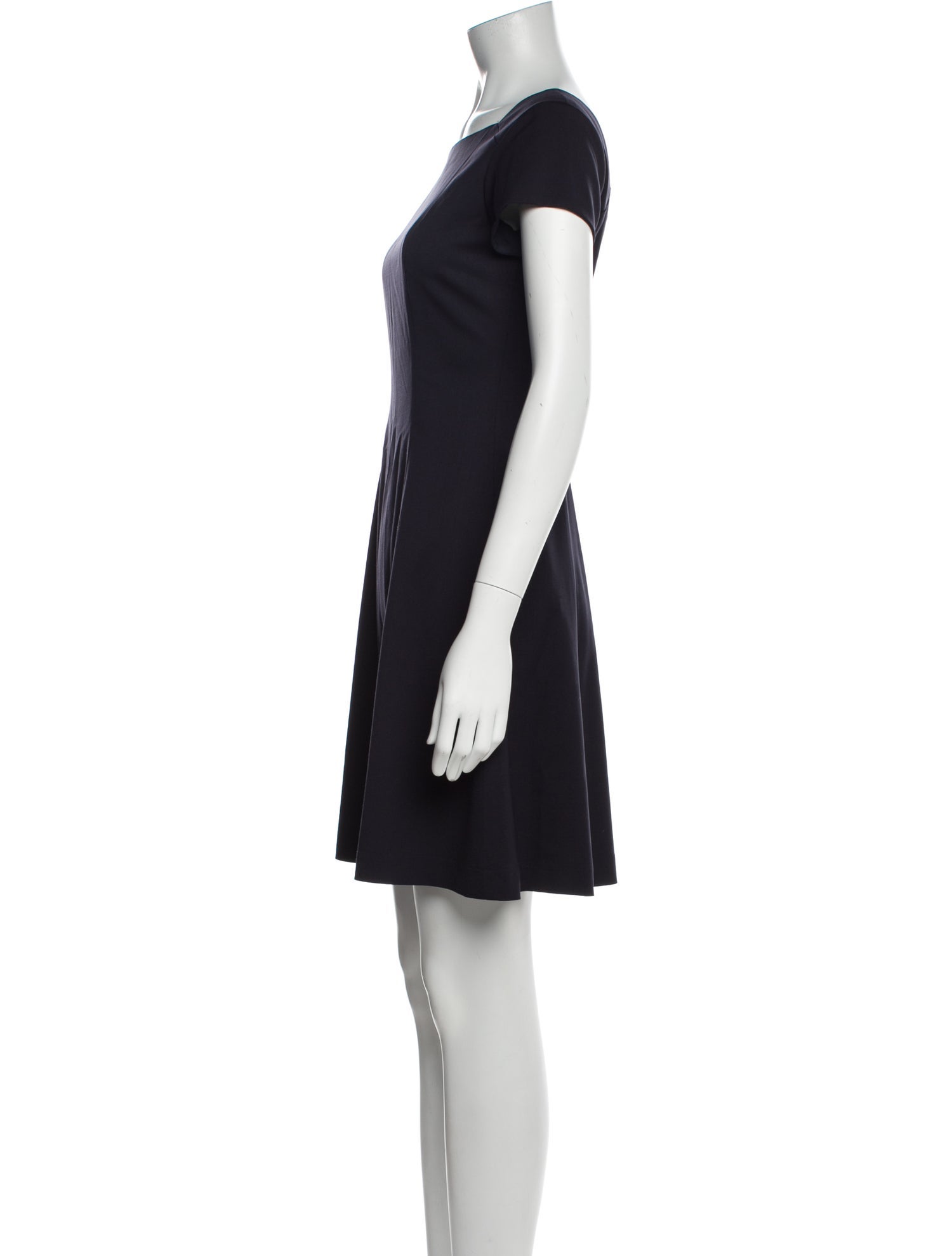 Theory Virgin Wool Mini Dress