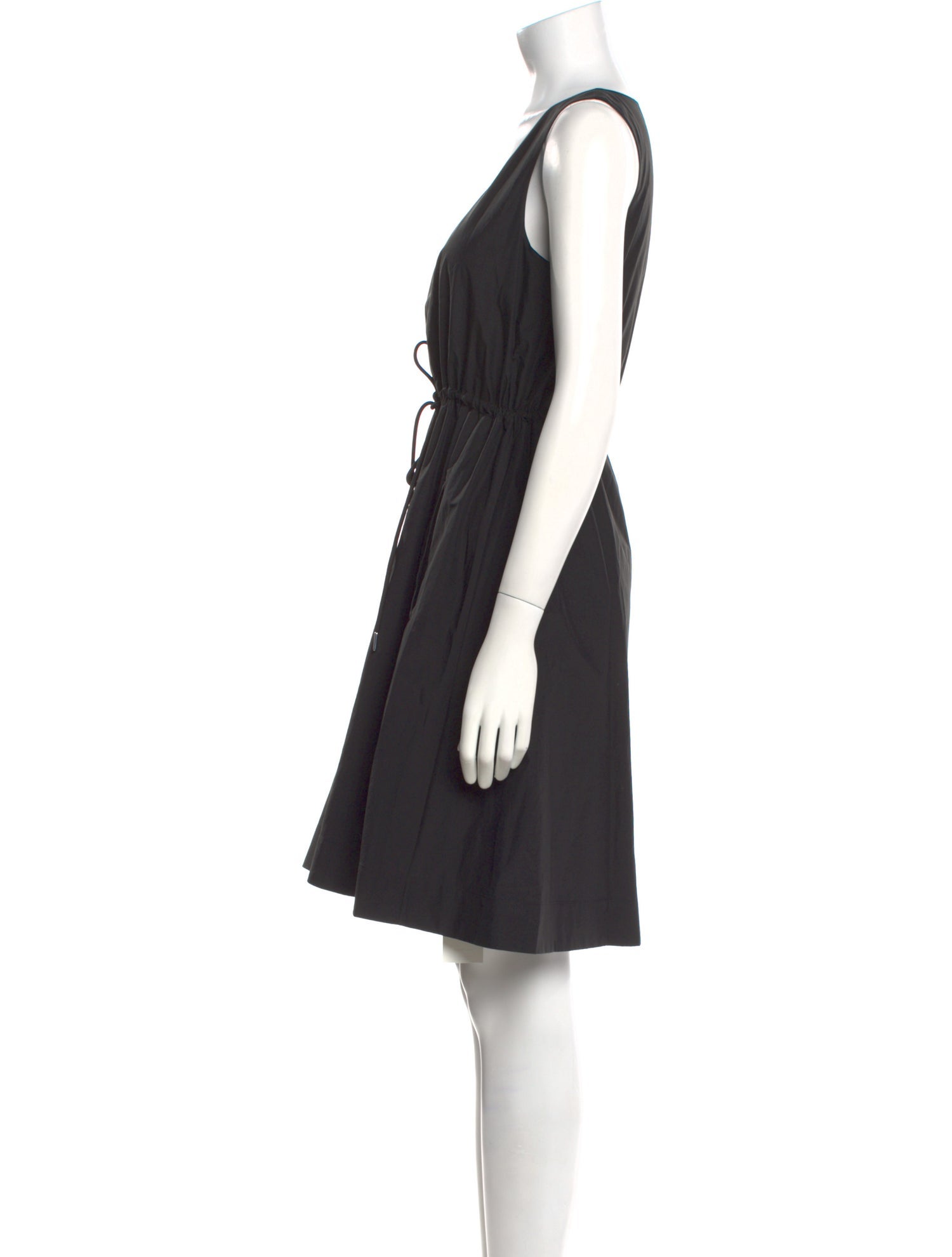 Theory Scoop Neck Mini Dress