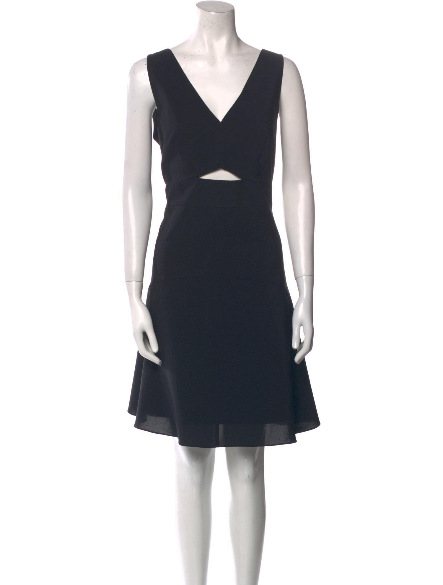 Theory V-Neck Knee-Length Dress