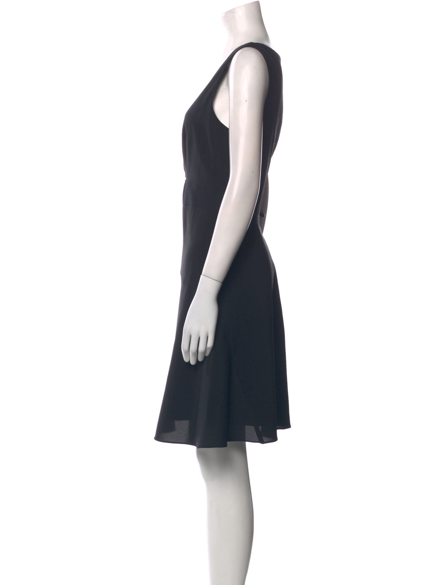 Theory V-Neck Knee-Length Dress