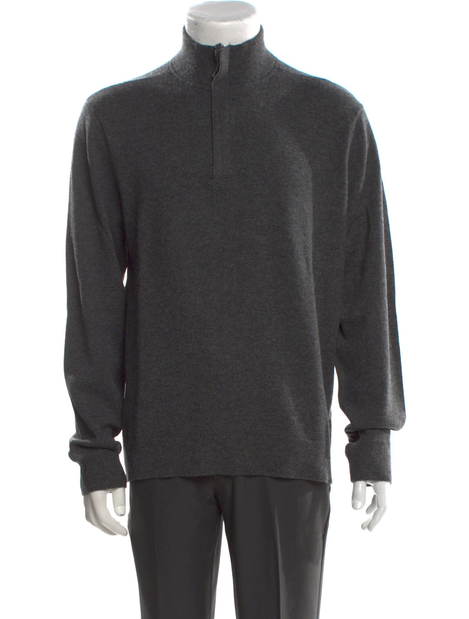 Theory Turtleneck Long Sleeve Polo Sweater