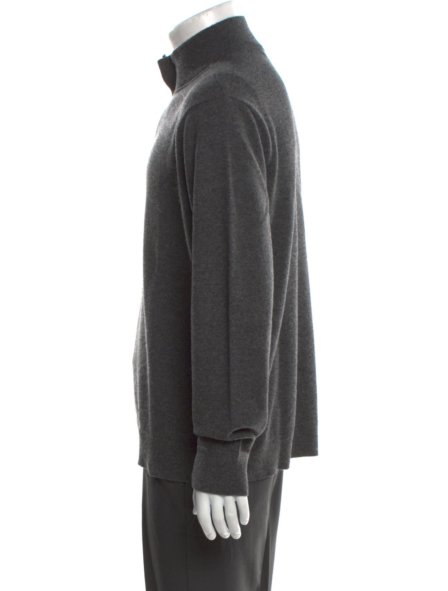 Theory Turtleneck Long Sleeve Polo Sweater