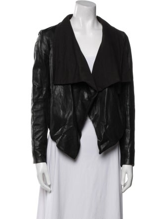 Theory Leather Biker Jacket