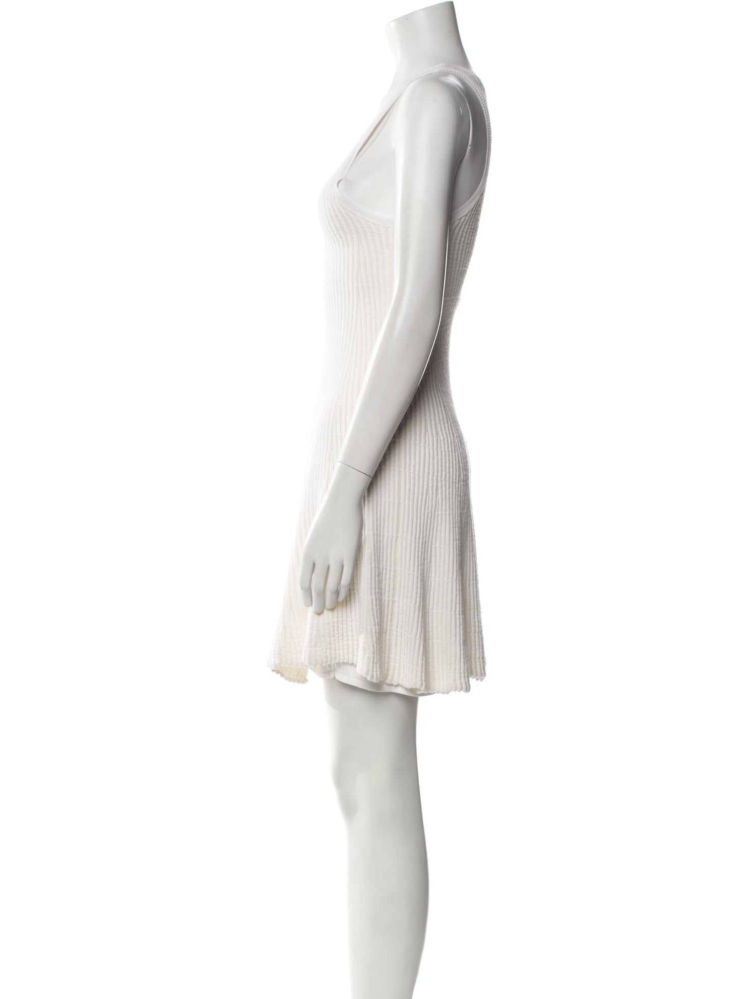 Theory Scoop Neck Mini Dress