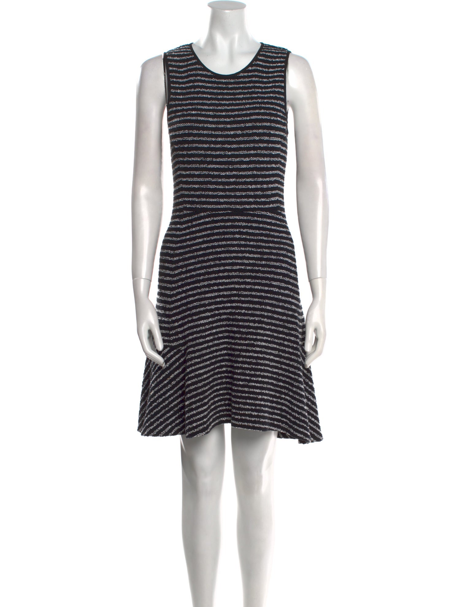 Theory Striped Knee-Length Dress