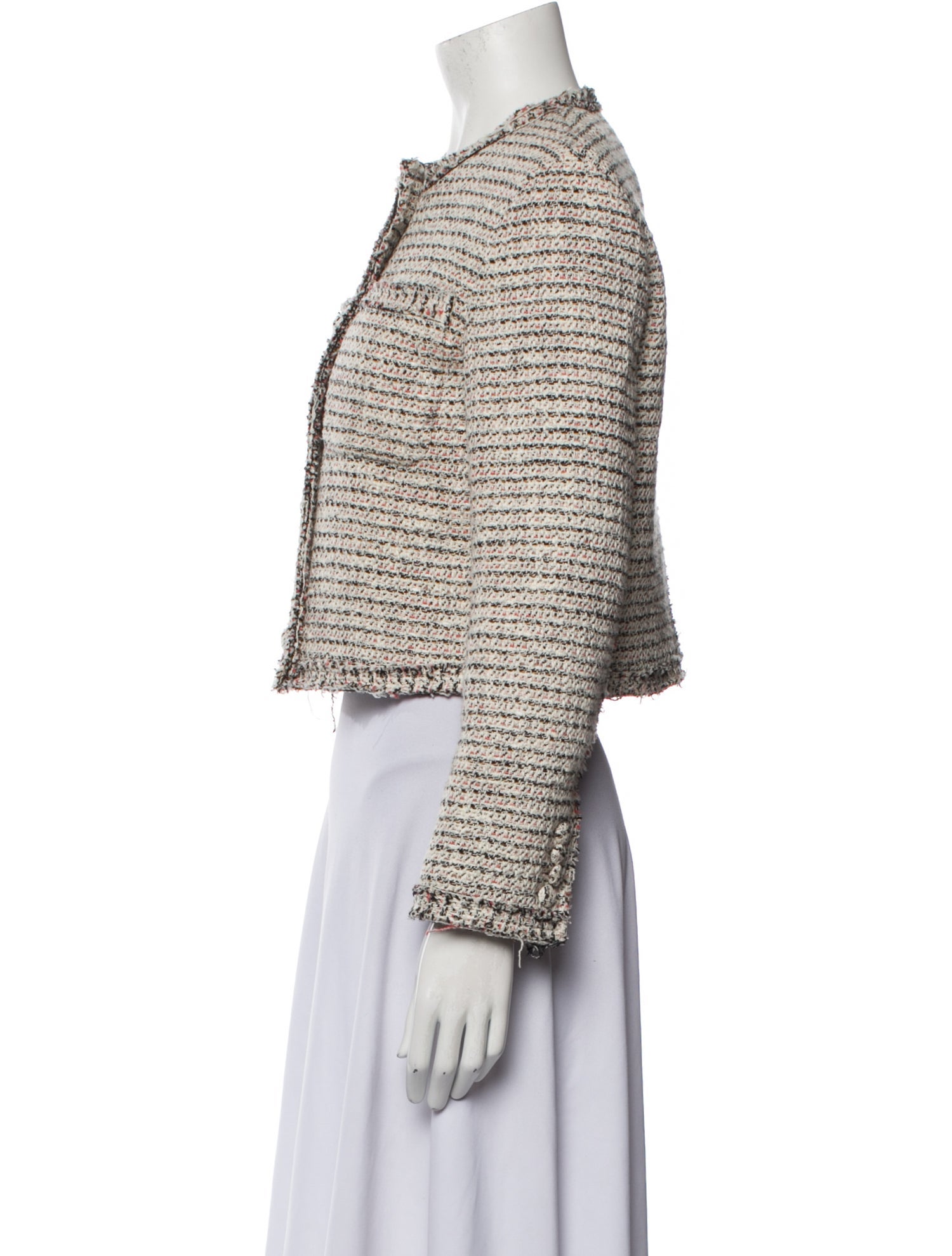 Theory Tweed Pattern Jacket