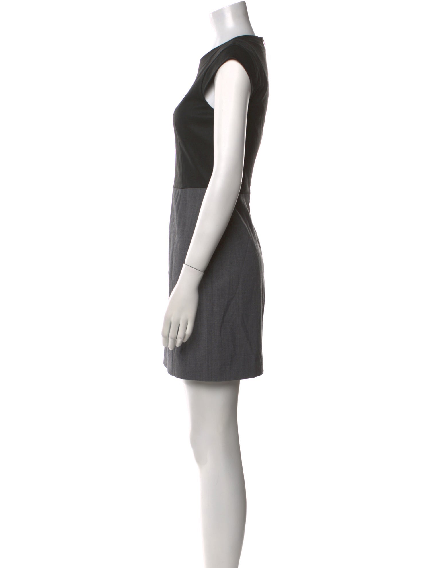 Theory Crew Neck Mini Dress