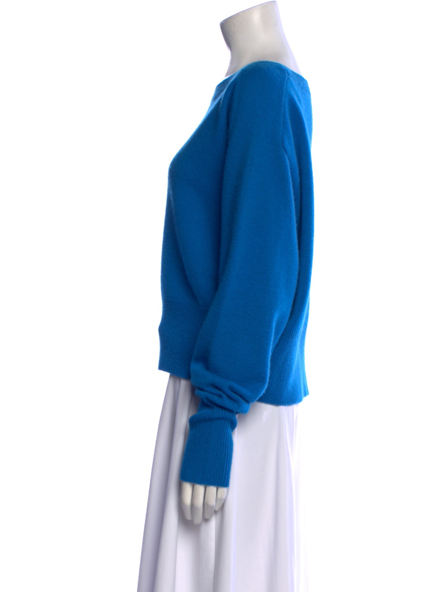 Theory Cashmere Bateau Neckline Sweater