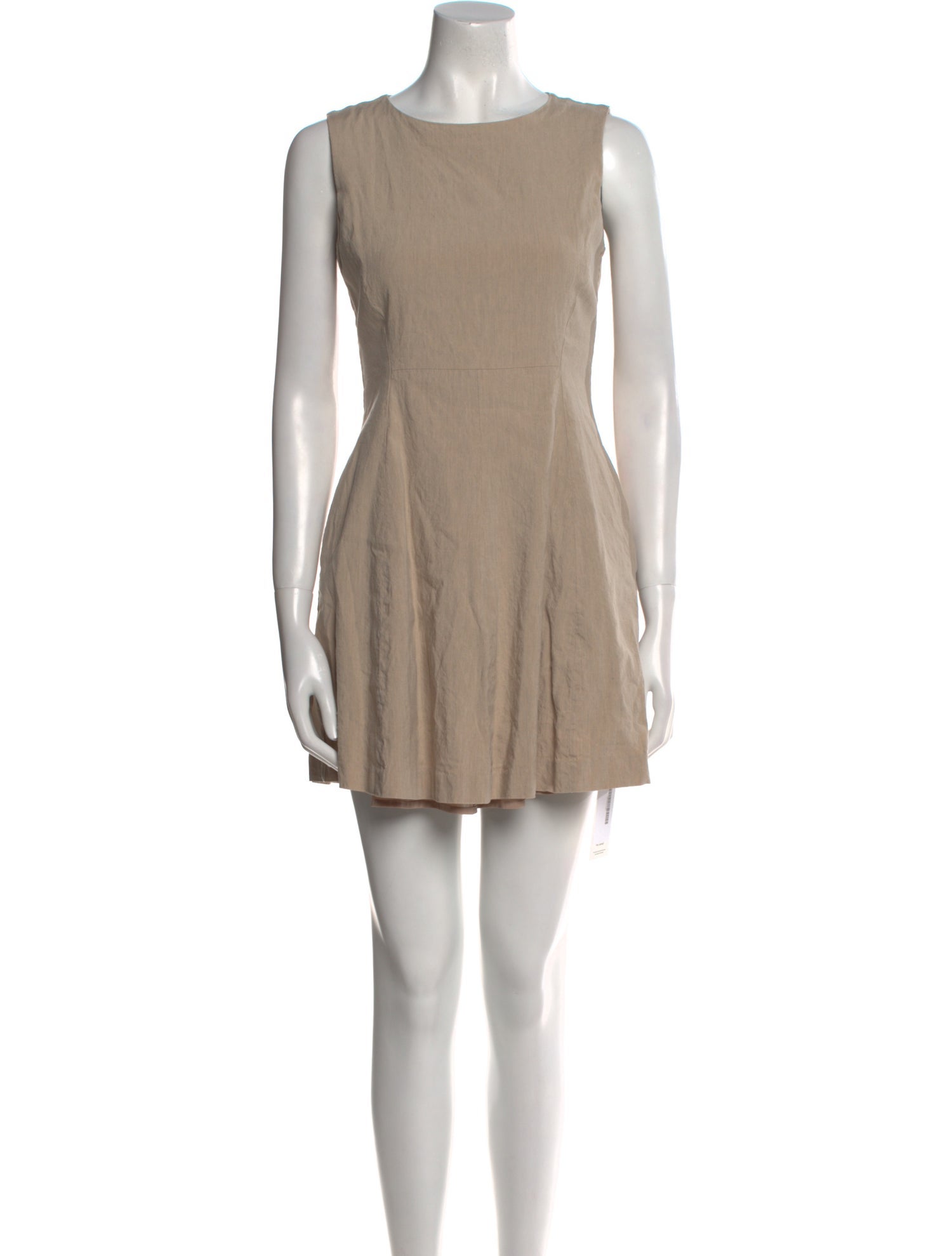 Theory Bateau Neckline Mini Dress