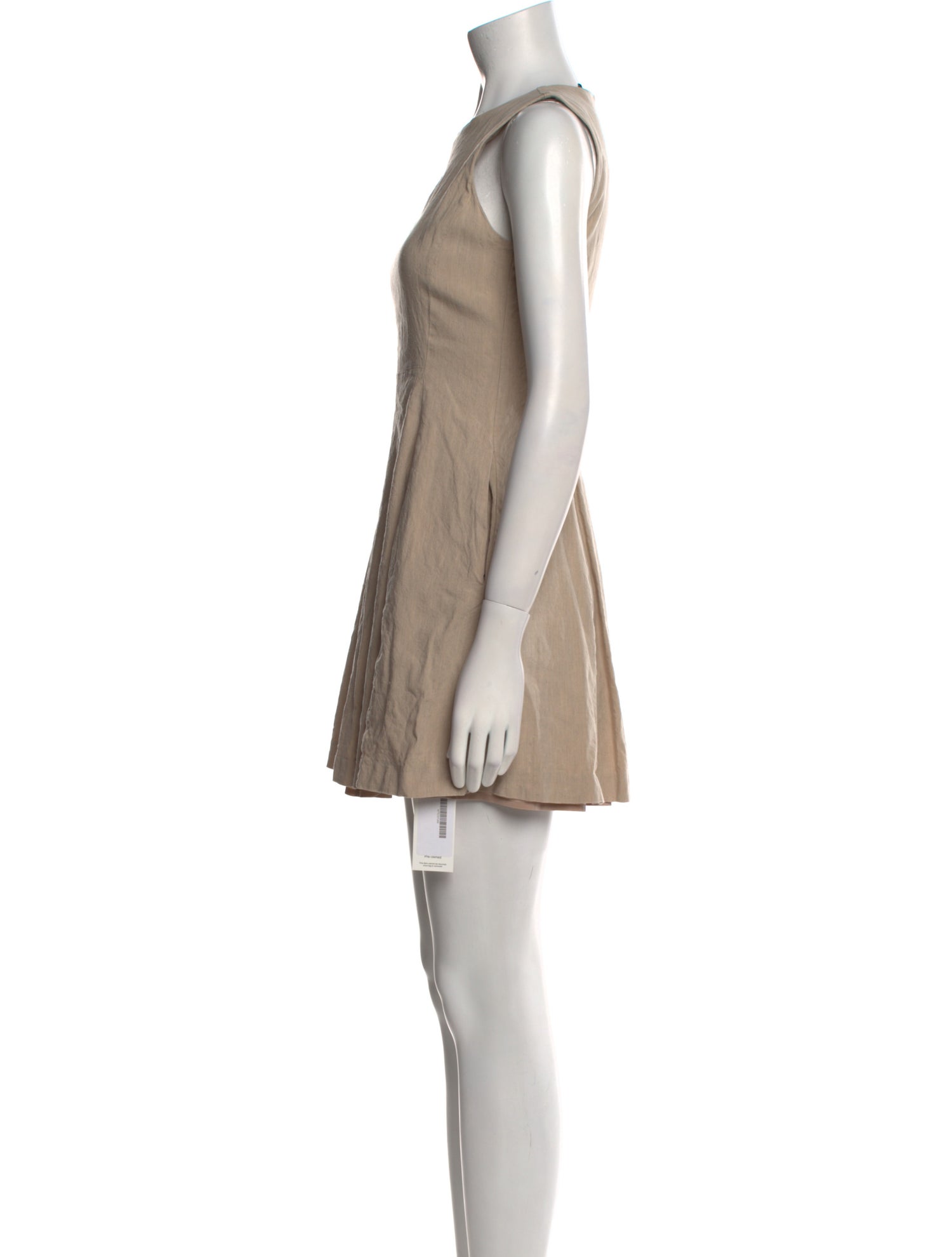 Theory Bateau Neckline Mini Dress