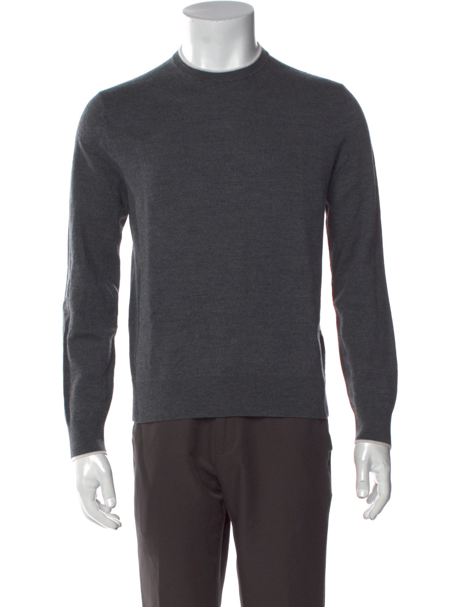 Theory Crew Neck Long Sleeve Sweatshirt