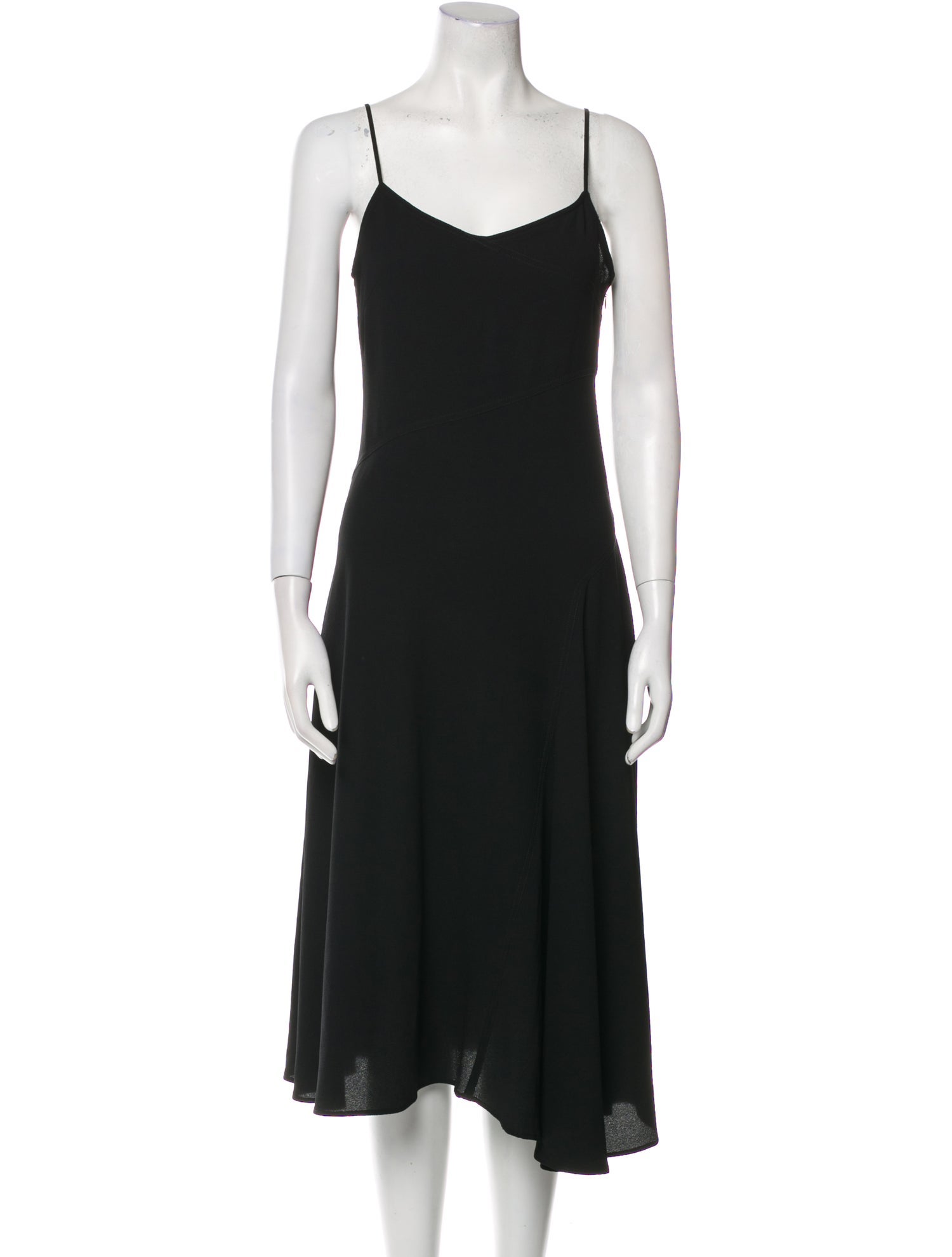 Theory V-Neck Midi Length Dress