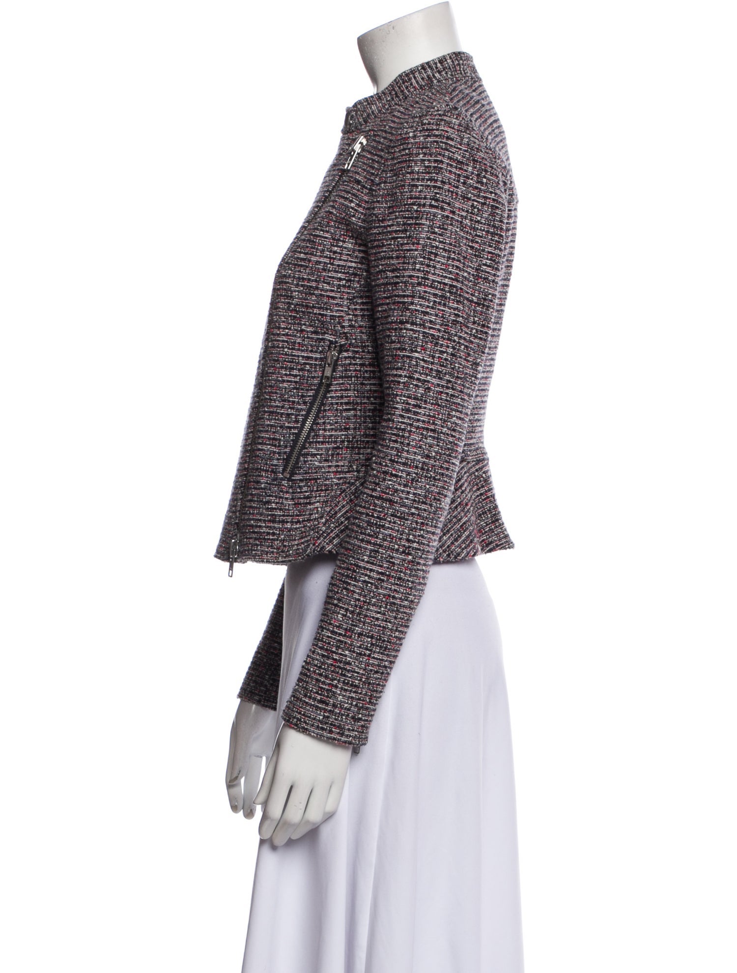 Theory Tweed Pattern Jacket