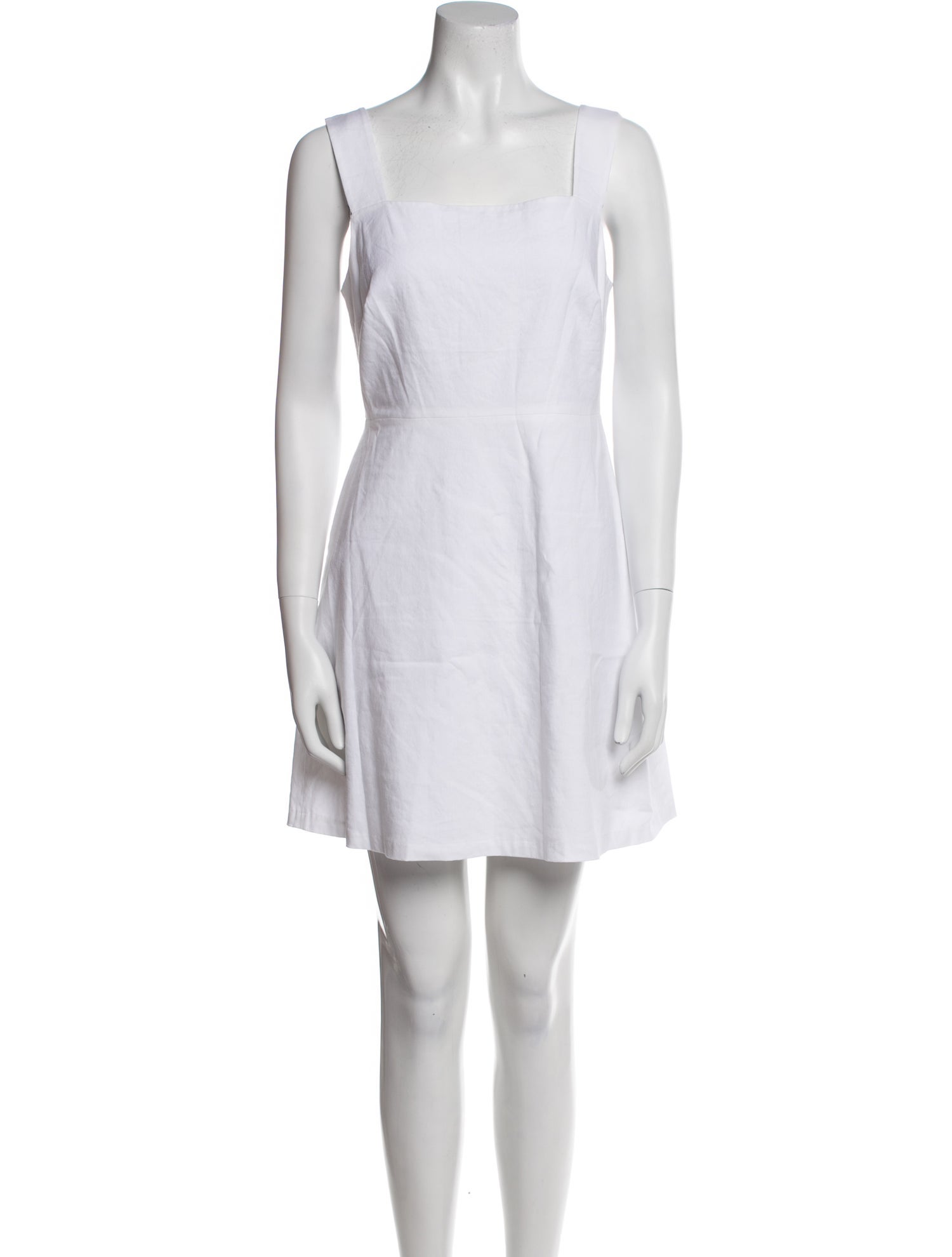 Theory Square Neckline Mini Dress