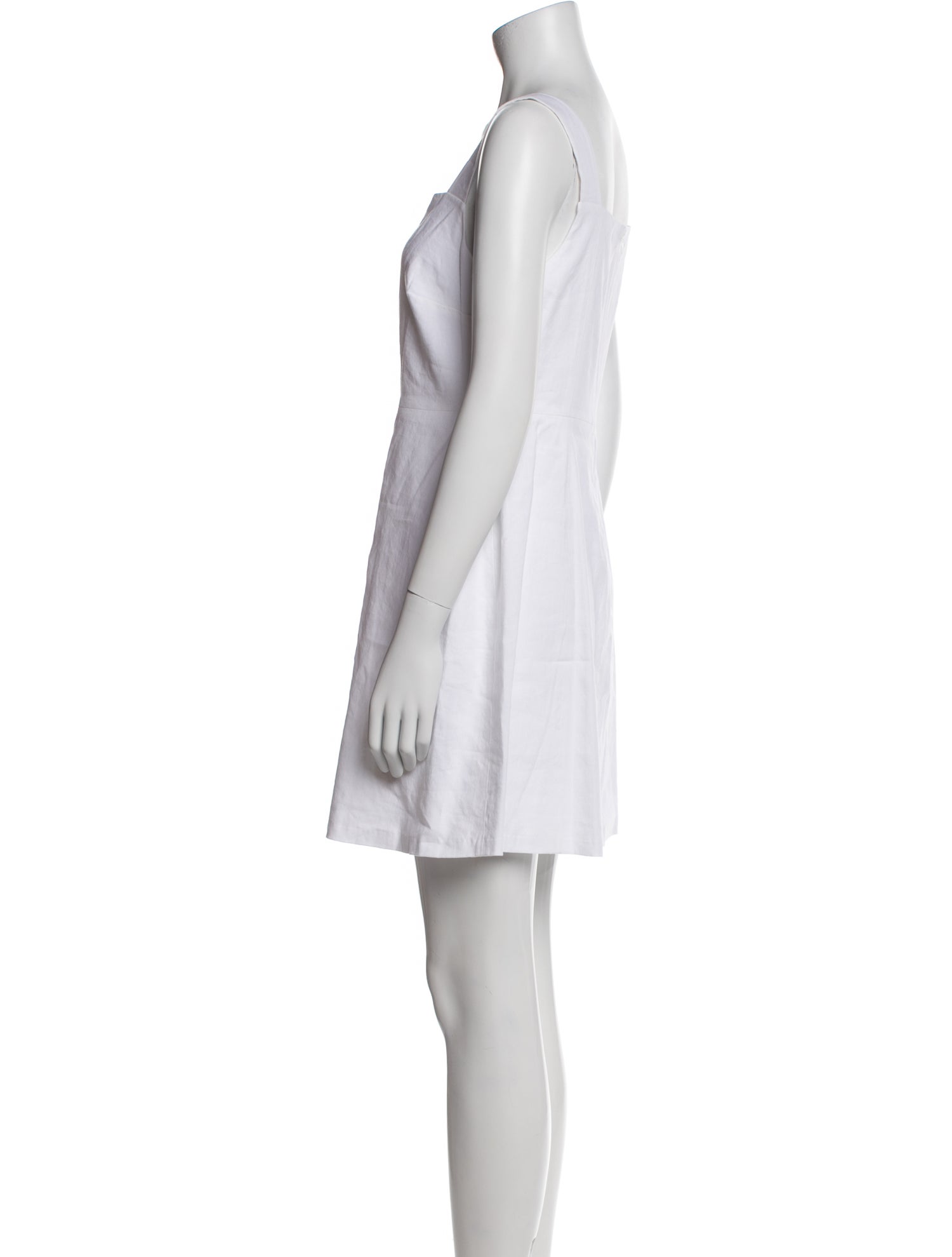 Theory Square Neckline Mini Dress