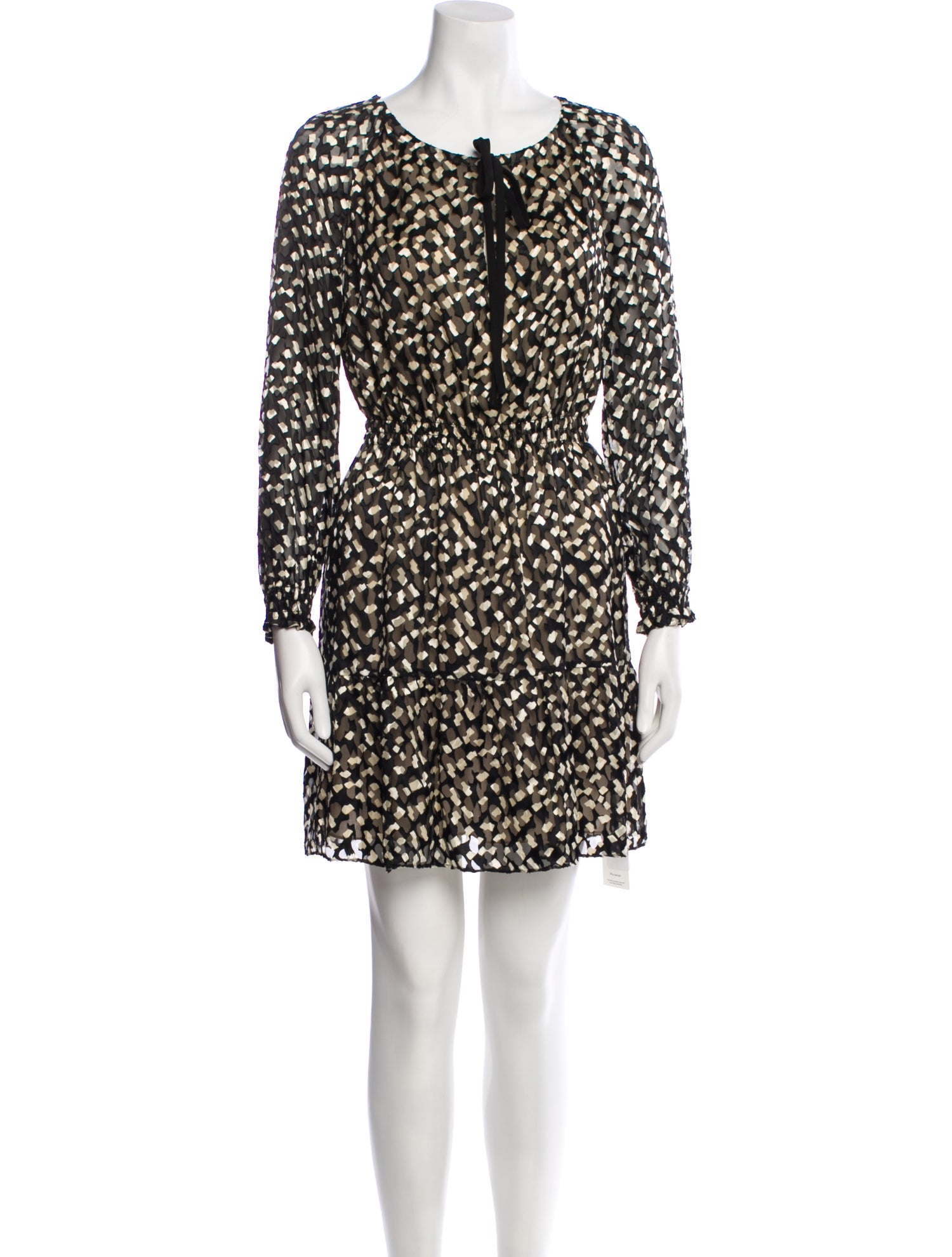 Theory Printed Mini Dress