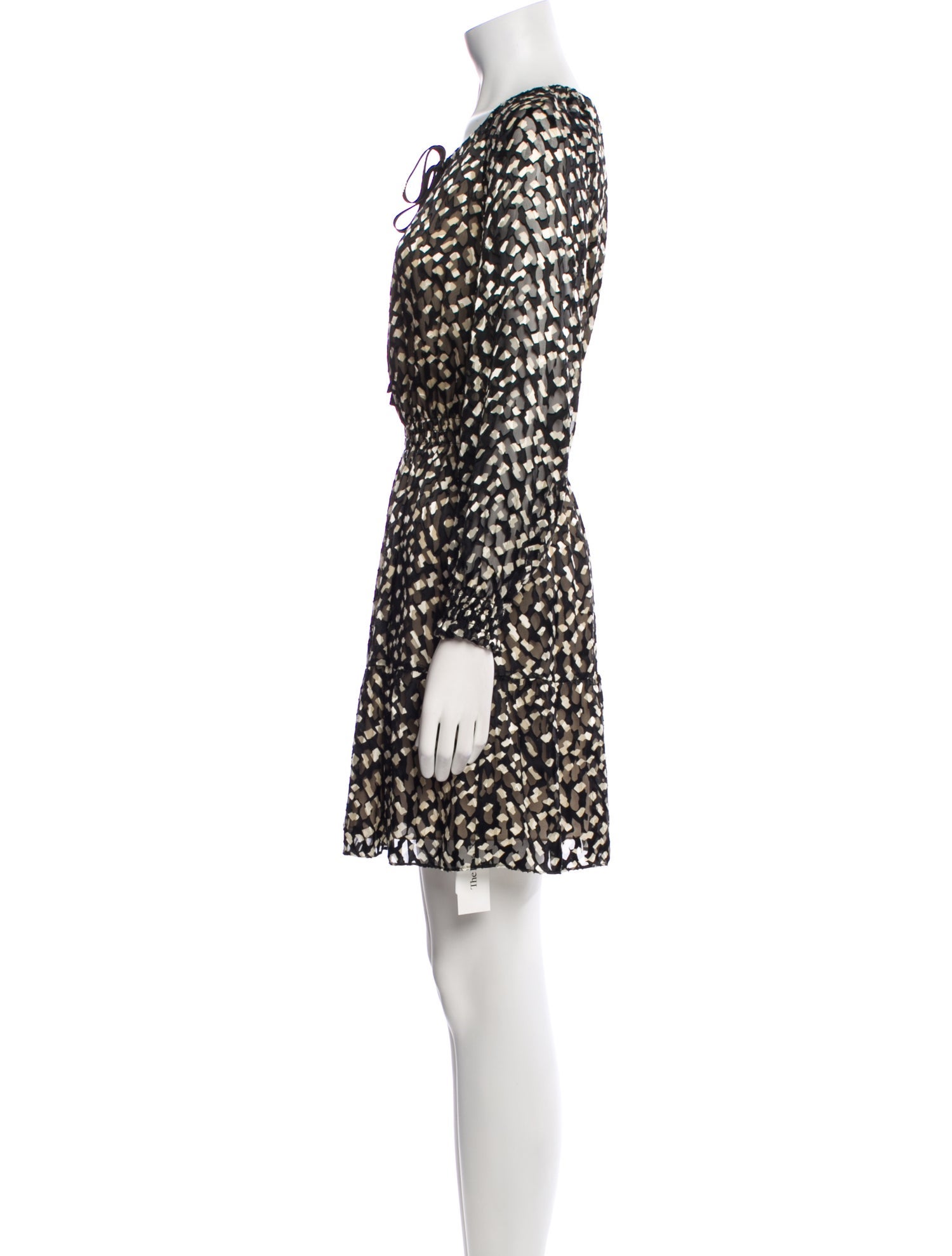 Theory Printed Mini Dress